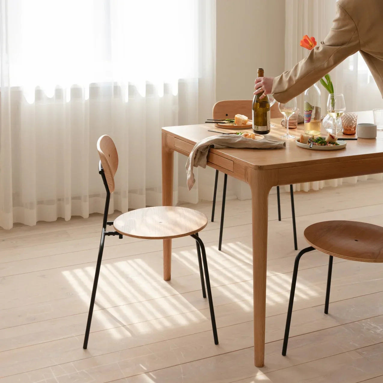 Curious | dining chair (2脚set)