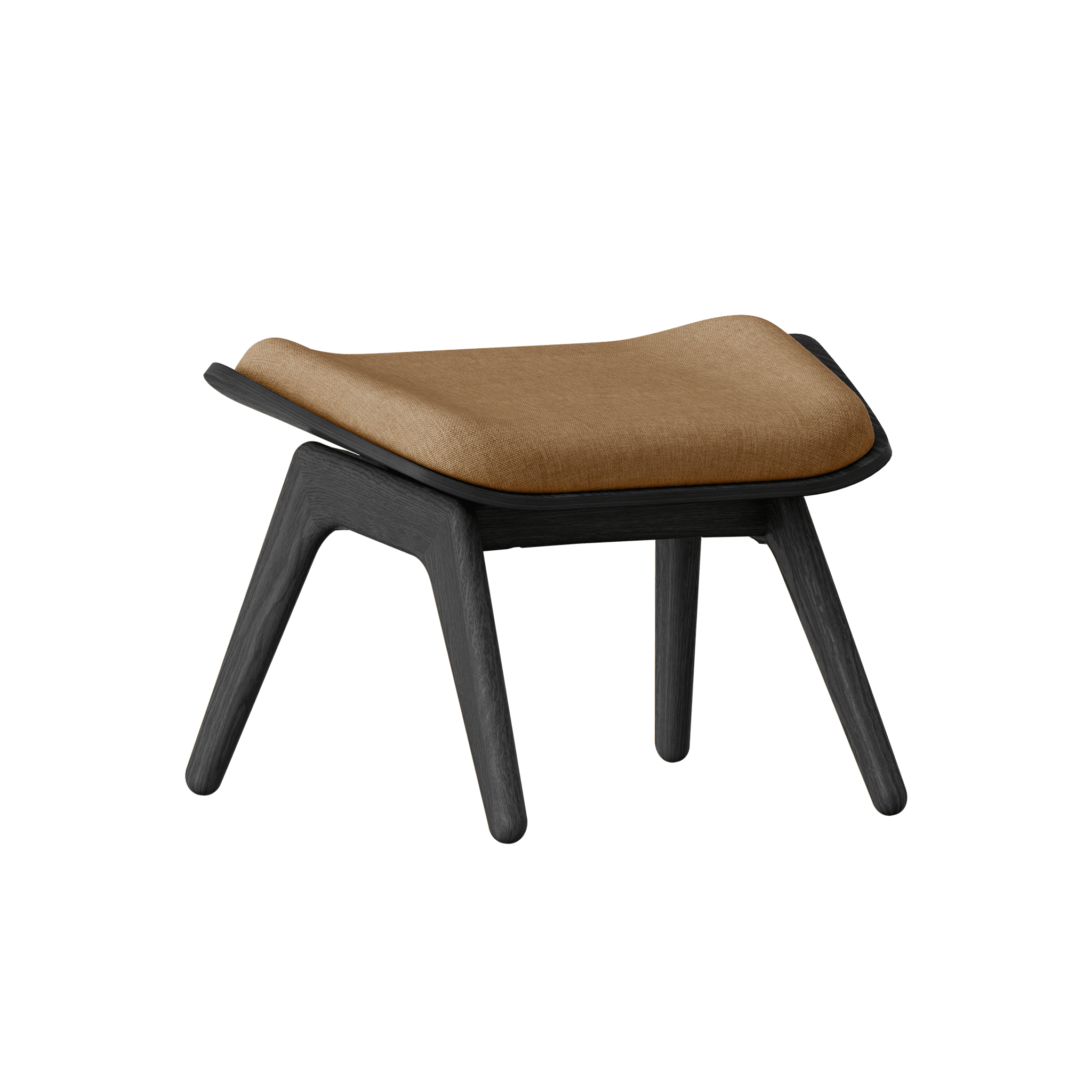 UMAGE Packshot 5116NC705 01 The Reader Ottoman Black Oak Sugar Brown 2